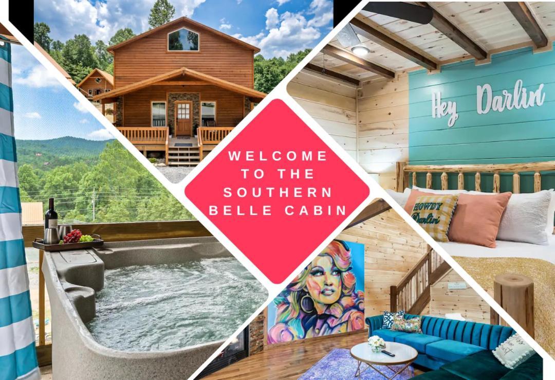 Smokiesboutiquecabins Would Love To Host You At Dolly'S Cute Cabin! 4 Suites With Private Bathrooms - Hot Tub, Fire Pit, Game Room, Resort Pool Open Memorial Day Through Labor Day! Gatlinburg Kültér fotó